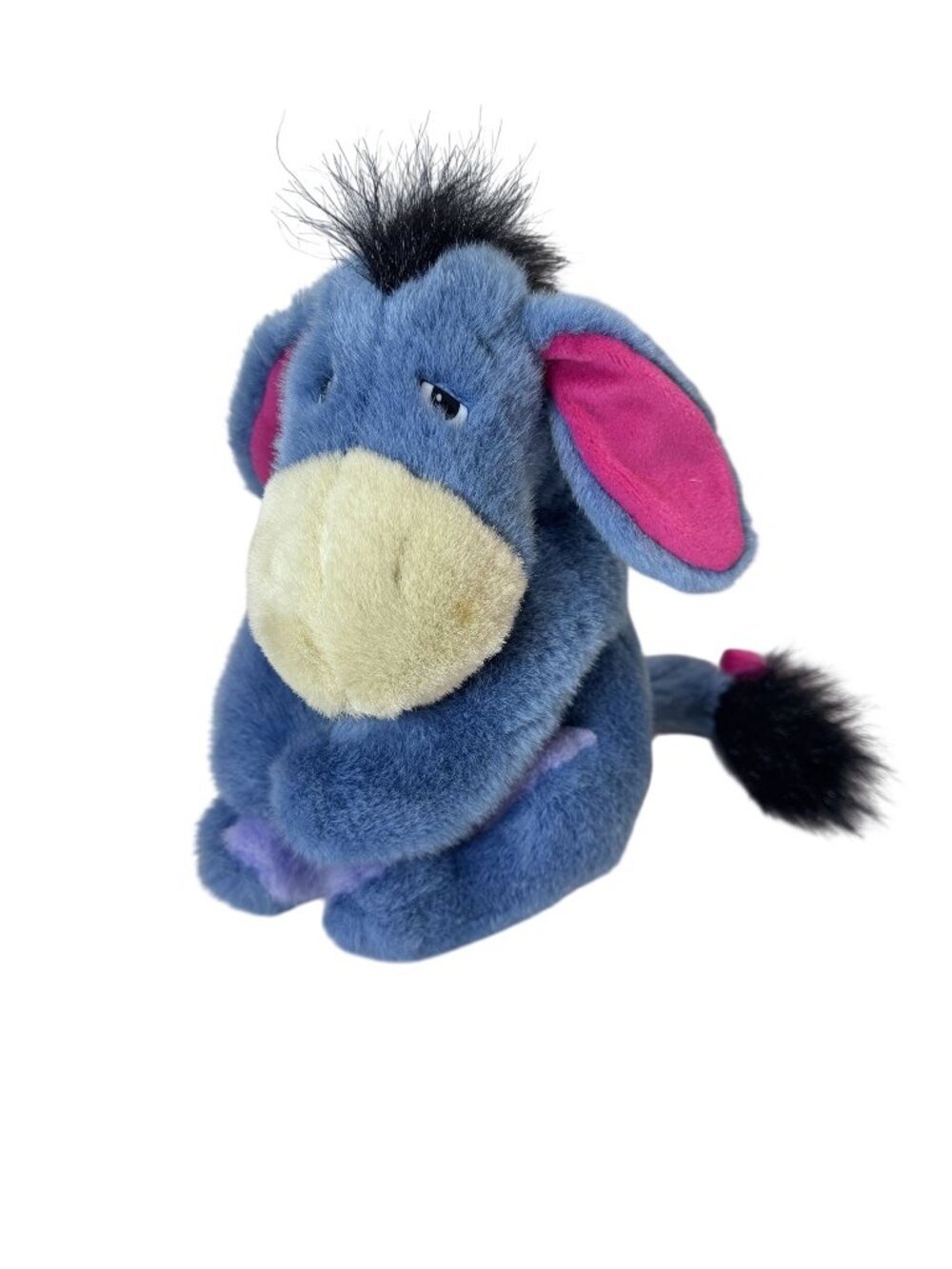 Vintage Disney Eeyore Plush Stuffed Animal With Removable Tail Winnie The Pooh